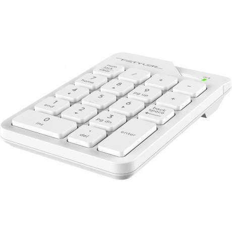 Клавиатура A4Tech Slim USB FGK21C White - фото 6