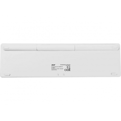 Клавиатура Acer OKR301 White-Silver ZL.KBDEE.015 - фото 9