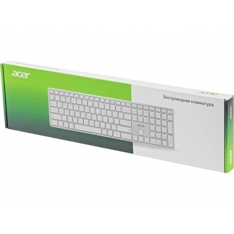 Клавиатура Acer OKR301 White-Silver ZL.KBDEE.015 - фото 10