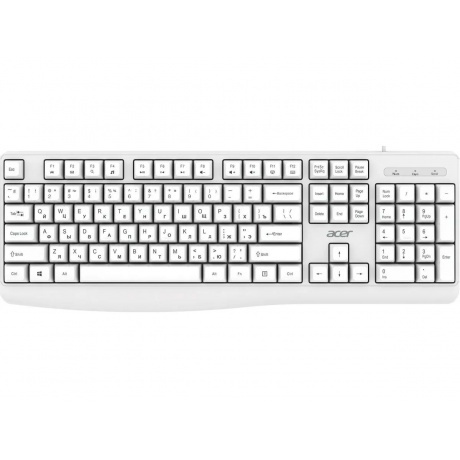 

Клавиатура Acer OKW301 White ZL.KBDCC.01B, Белый