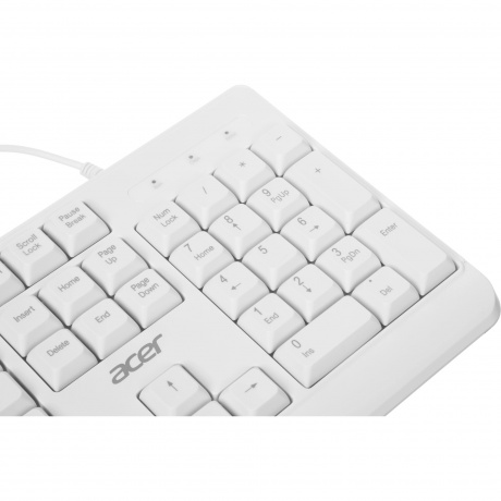 Клавиатура Acer OKW301 White ZL.KBDCC.01B - фото 13