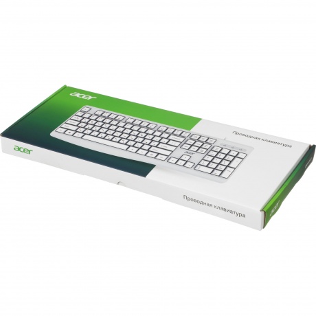 Клавиатура Acer OKW301 White ZL.KBDCC.01B - фото 10