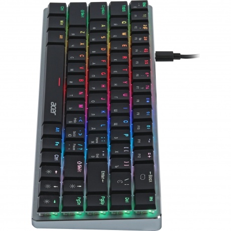 Клавиатура Acer OKW302 Silver ZL.KBDCC.01C - фото 16