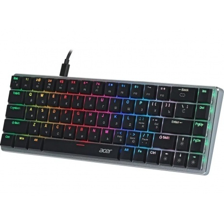 Клавиатура Acer OKW302 Silver ZL.KBDCC.01C - фото 3