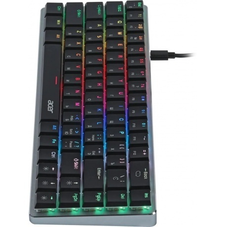 Клавиатура Acer OKW302 Silver ZL.KBDCC.01C - фото 7