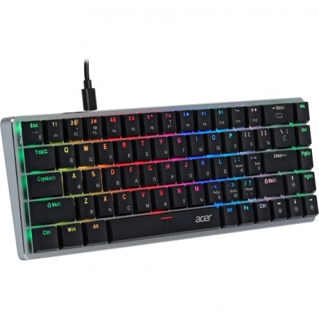 Клавиатура Acer OKW302 Silver ZL.KBDCC.01C - фото 10