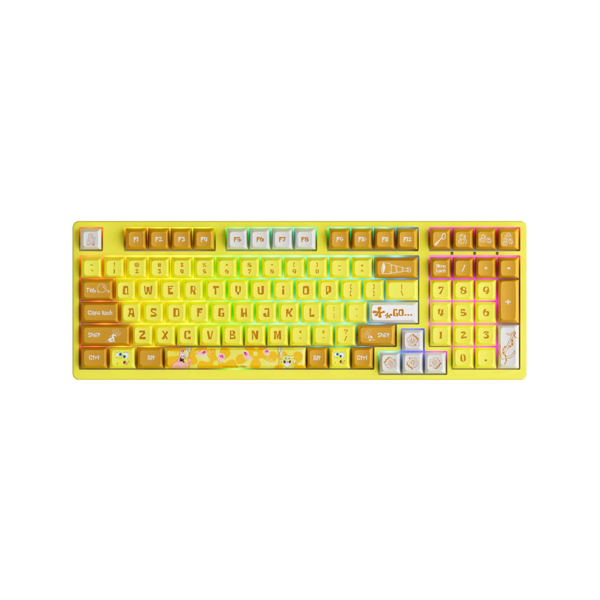 цена Клавиатура Akko 3098S SpongeBob CS Starfish Switch 174624