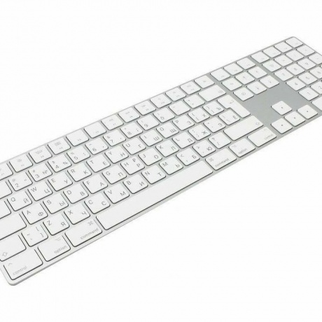 Клавиатура APPLE Magic Keyboard with Numeric Keypad MQ052 (Английская раскладка клавиатуры) - фото 6