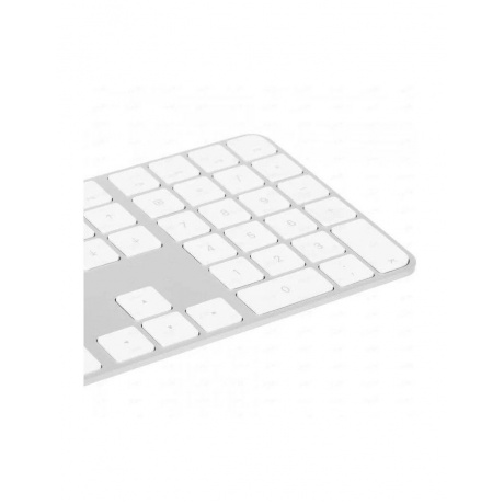 Клавиатура APPLE Magic Keyboard with Touch ID and Numeric Keypad White Keys (английская раскладка) MK2C3 - фото 4