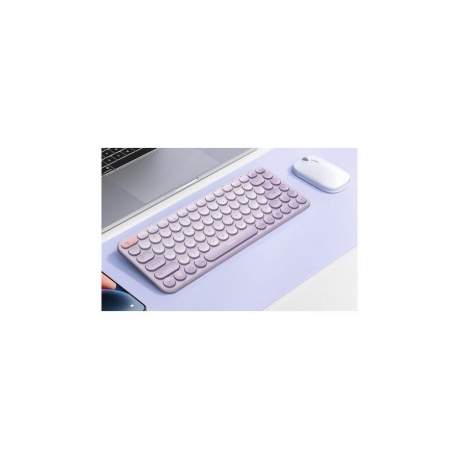 Клавиатура Baseus K01A Tri-Mode Nebula Purple B00955503513-00 - фото 8