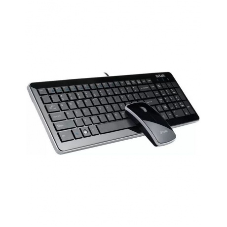 Клавиатура Delux K1500+M125 Ultra-Slim - фото 2