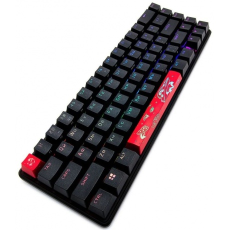 Клавиатура HyperX Alloy Origins 65 (Red Switch) Black - фото 18