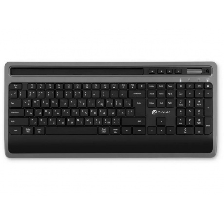 Клавиатура Oklick 860S Grey-Black 1809323 2195₽