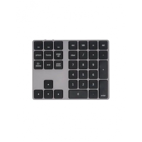 Клавиатура Satechi Aluminum Slim Wireless Keyboard Space Grey ST-XLABKM - фото 1