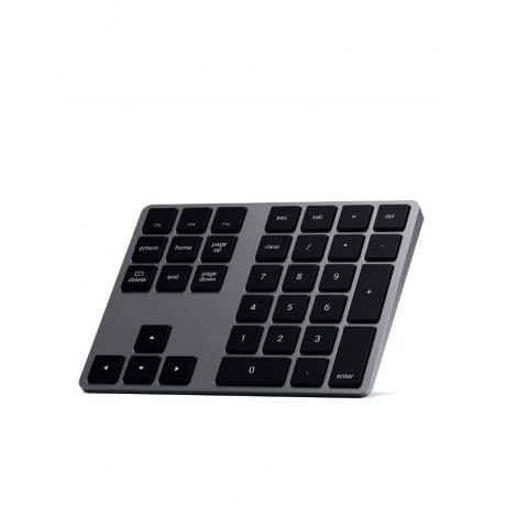 Клавиатура Satechi Aluminum Slim Wireless Keyboard Space Grey ST-XLABKM - фото 11