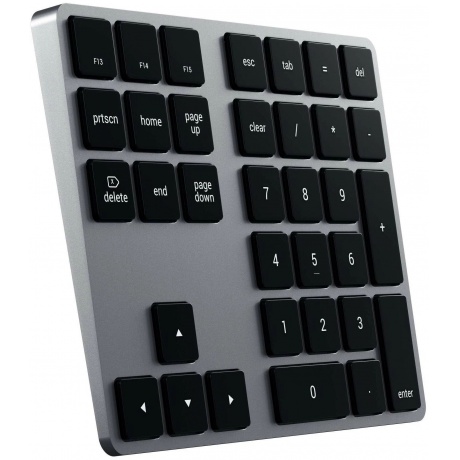 Клавиатура Satechi Aluminum Slim Wireless Keyboard Space Grey ST-XLABKM - фото 10