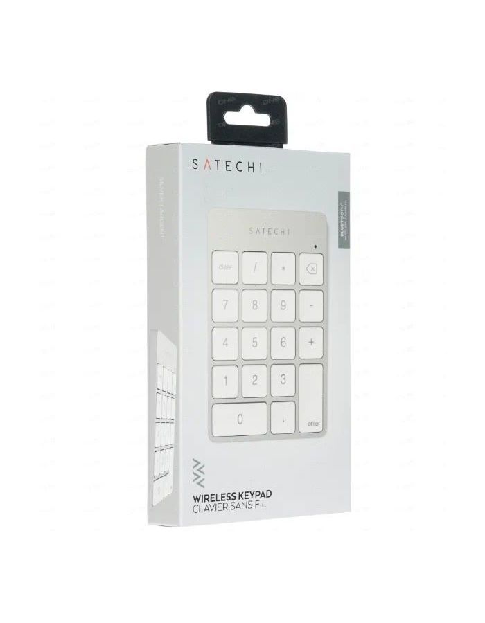 Клавиатура Satechi Slim Rechargeable Silver ST-SALKPS - фото 3