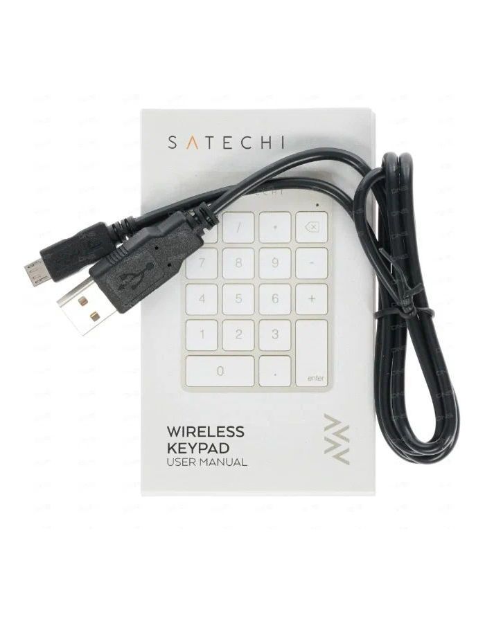 Клавиатура Satechi Slim Rechargeable Silver ST-SALKPS - фото 4
