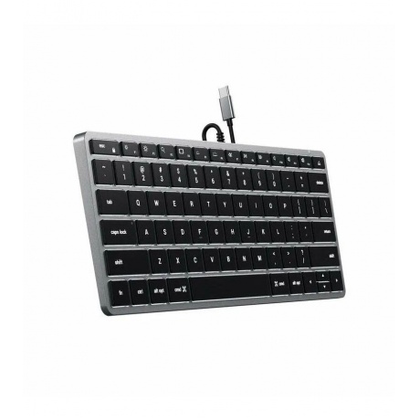 Клавиатура Satechi Slim W1 USB-C Wired Space Grey ST-UCSW1M-RU - фото 14