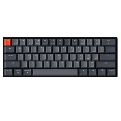 Клавиатура Keychron K12 Grey (RGB, Gateron G pro Brown Switch, RU) - фото 1