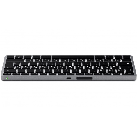 Клавиатура Satechi Slim X1 Bluetooth Keyboard-RU Серый космос. - фото 3