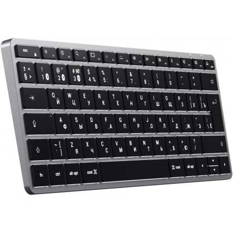Клавиатура Satechi Slim X1 Bluetooth Keyboard-RU Серый космос. - фото 4