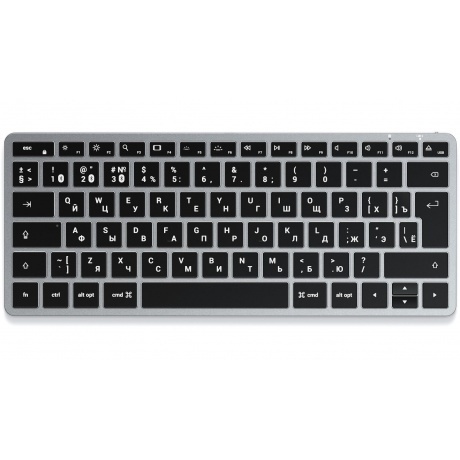 

Клавиатура Satechi Slim X1 Bluetooth Keyboard-RU Серый космос.