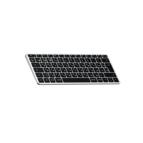 Клавиатура Satechi Slim X1 Bluetooth Keyboard-RU серебристый. - фото 3