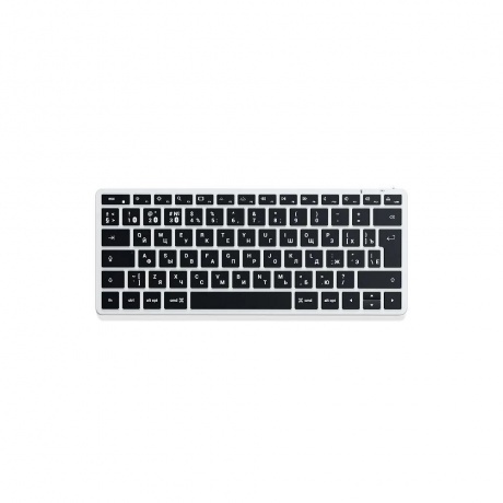 

Клавиатура Satechi Slim X1 Bluetooth Keyboard-RU серебристый., Серый