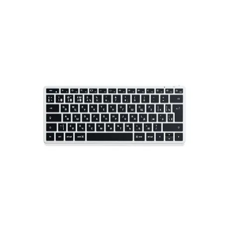 Клавиатура Satechi Slim X1 Bluetooth Keyboard-RU серебристый.