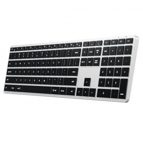 Клавиатура Satechi Slim X3 Bluetooth Keyboard-RU еребристый - фото 3