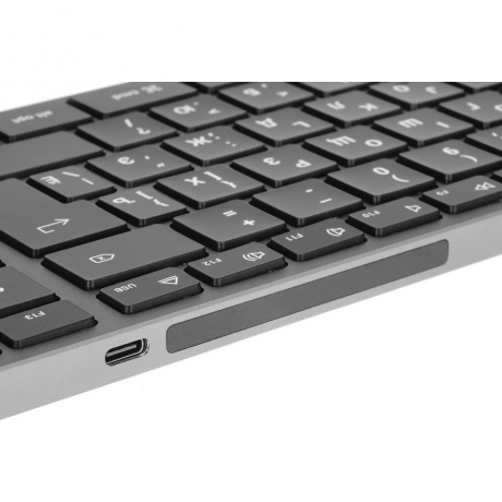 Клавиатура Satechi Slim X3 Bluetooth Keyboard-RU серебристый - фото 7