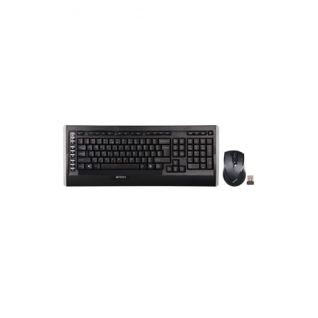 Набор клавиатура+мышь A4Tech 9300F Black - фото 1