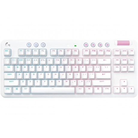 Клавиатура Logitech G715 TKL Wireless Gaming Keyboard White (920-010464) - фото 1