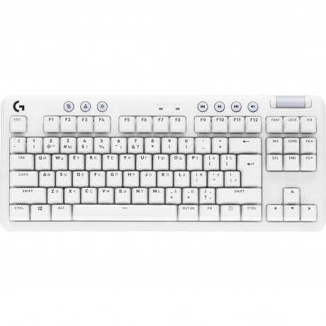 Клавиатура Logitech G715 TKL Wireless Gaming Keyboard White (920-010464) - фото 1
