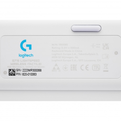 Клавиатура Logitech G715 TKL Wireless Gaming Keyboard White (920-010464) - фото 13
