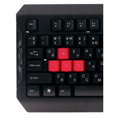 Клавиатура A4Tech Bloody Q100 черный - фото 2
