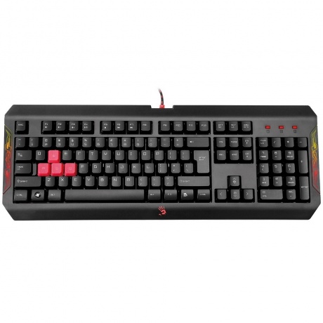 Клавиатура A4Tech Bloody Q100 черный - фото 4