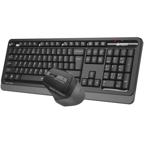 Клавиатура+мышь A4Tech Fstyler FGS1035Q Black/Grey - фото 4