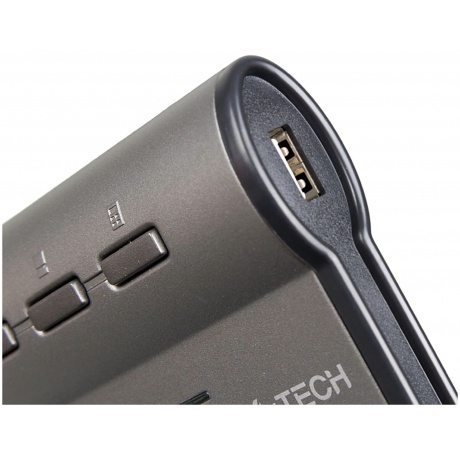 Клавиатура A4Tech KLS-7MUU серебристый/черный - фото 2