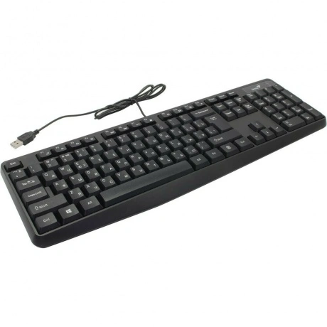 Клавиатура Genius KB-117,RU,USB,Black,1,8 м