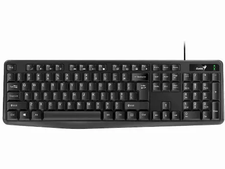 Клавиатура Genius KB-117,RU,USB,Black,1,8 м
