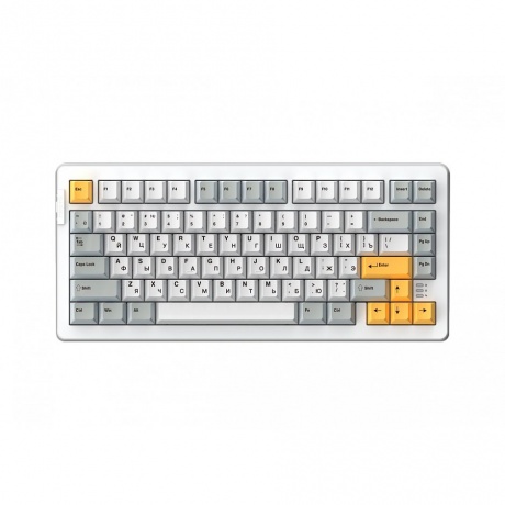 Клавиатура Dareu A81 White-Yellow - фото 1