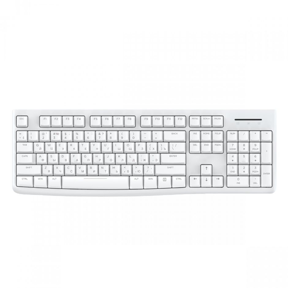 Клавиатура Dareu LK185 White клавиатура для ноутбука samsumg np370r4e белая без рамки