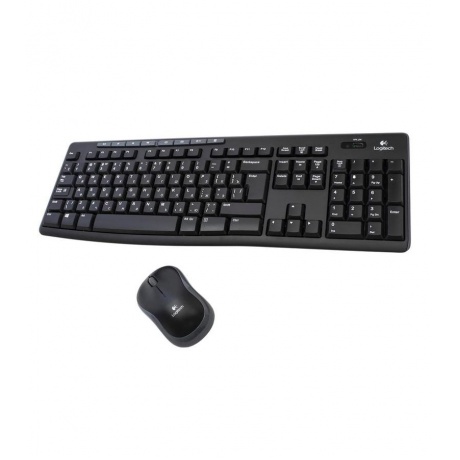 Набор клавиатура+мышь Logitech MK270 Black - фото 1