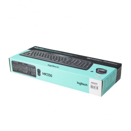 Набор клавиатура+мышь Logitech MK330 Black - фото 5
