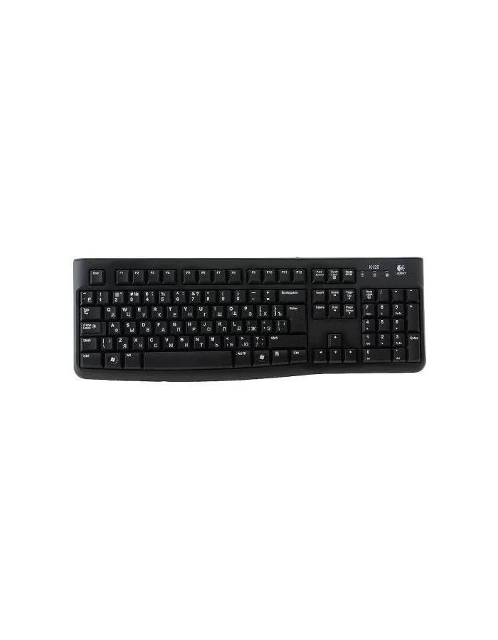 Клавиатура Logitech K120 (920-002522) черный клавиатура logitech keyboard k120 black usb 920 002522