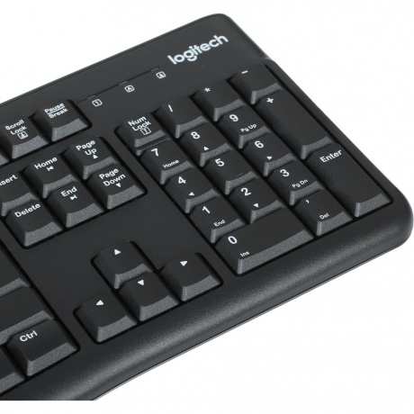 Клавиатура Logitech K120 (920-002522) черный - фото 4