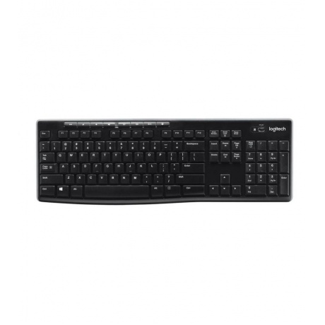 Клавиатура Logitech K270 черный/белый - фото 1