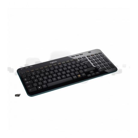 Клавиатура Logitech K360 черный - фото 5